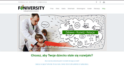 Desktop Screenshot of funiversity.pl